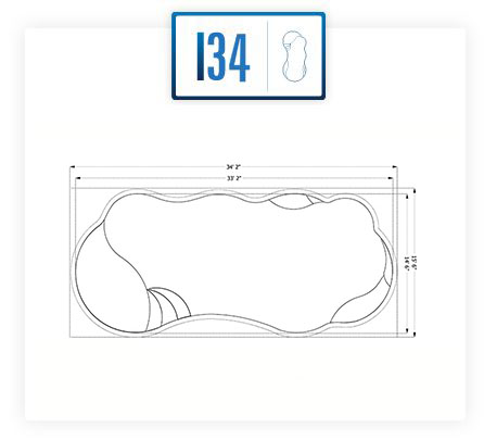 I34 Fiberglass Pool Diagram